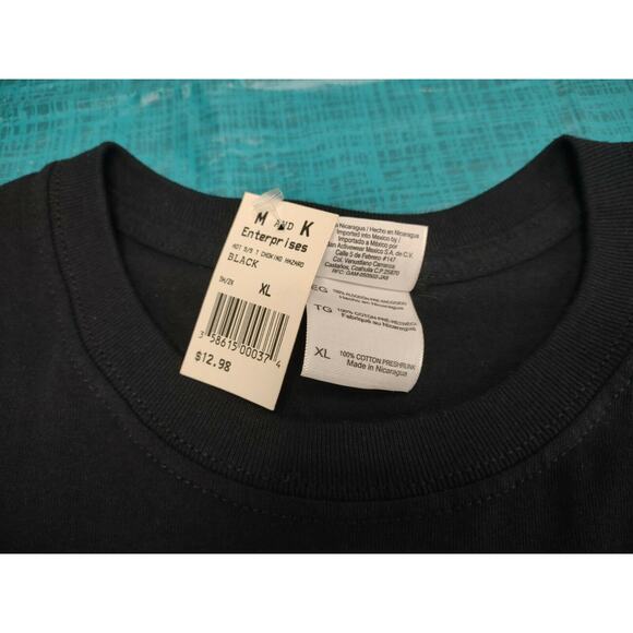 Warning Choking Hazard Black Funny T-Shirt Funny Sexual Humor BJ New With Tag - Picture 4 of 5
